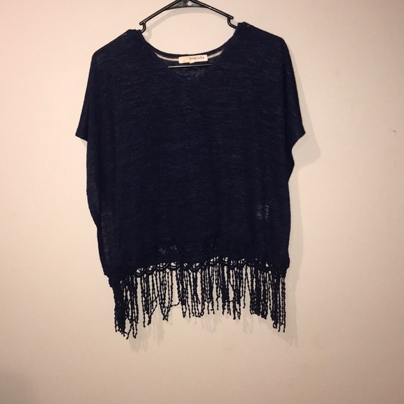 Navy blue Rewind shortsleeved shirt - Picture 1 of 3